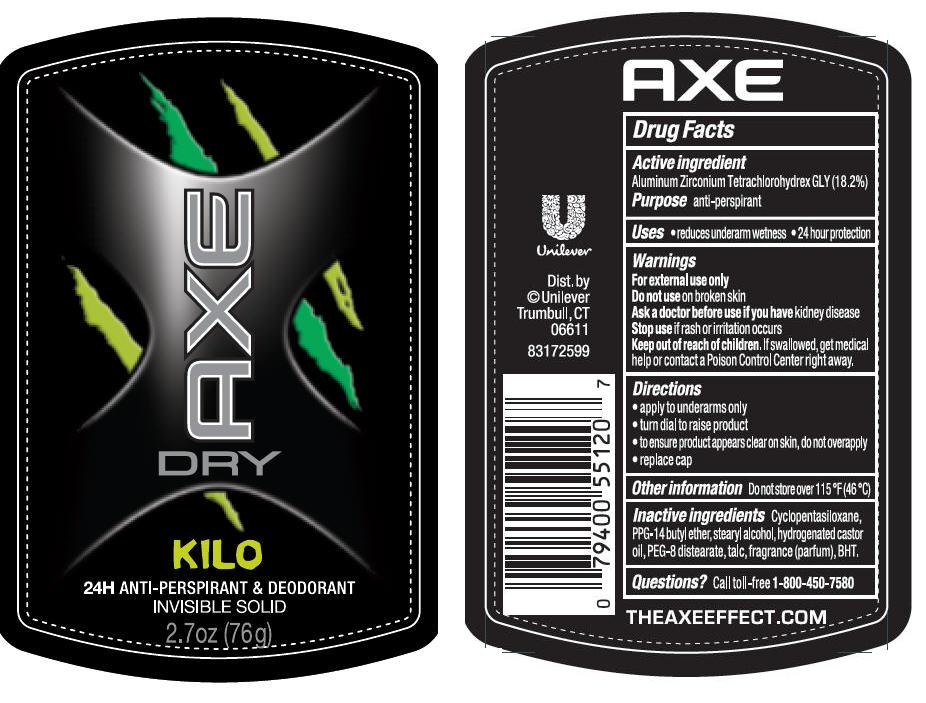 Axe Dry  Kilo 2.7 PDP