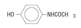 Acetaminophen Chemical Structure