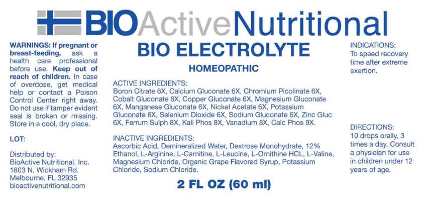 Bio Electrolyte