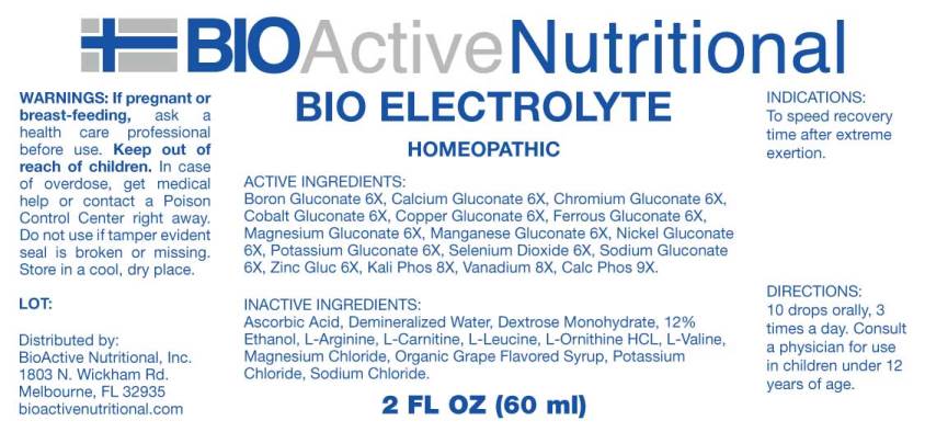 Bio Electrolyte