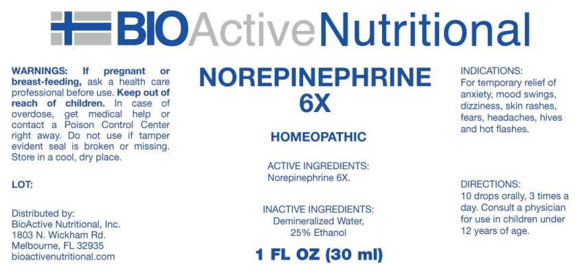 Norepinephrine 6X