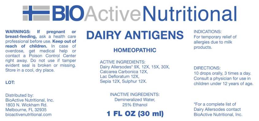 Dairy Antigens