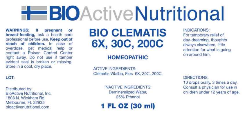 Bio Clematis 6X, 30C, 200C
