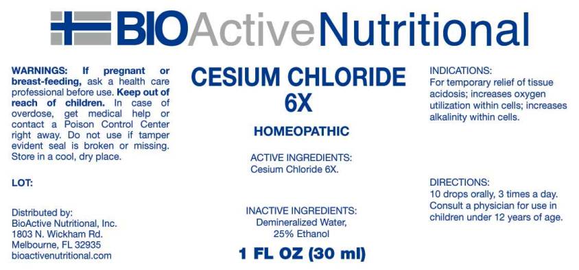 Cesium Chloride 6X