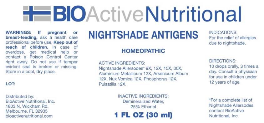 Nightshade Antigens