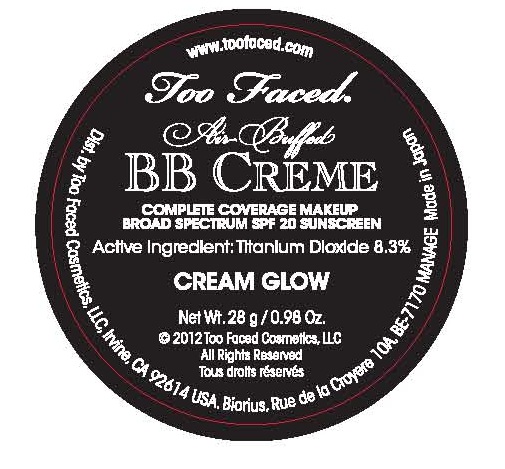 BB Creme SPF-20 LBL-BTM_Cream Glow