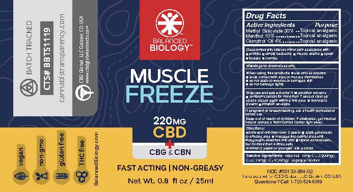 Muscle Freeze Spray