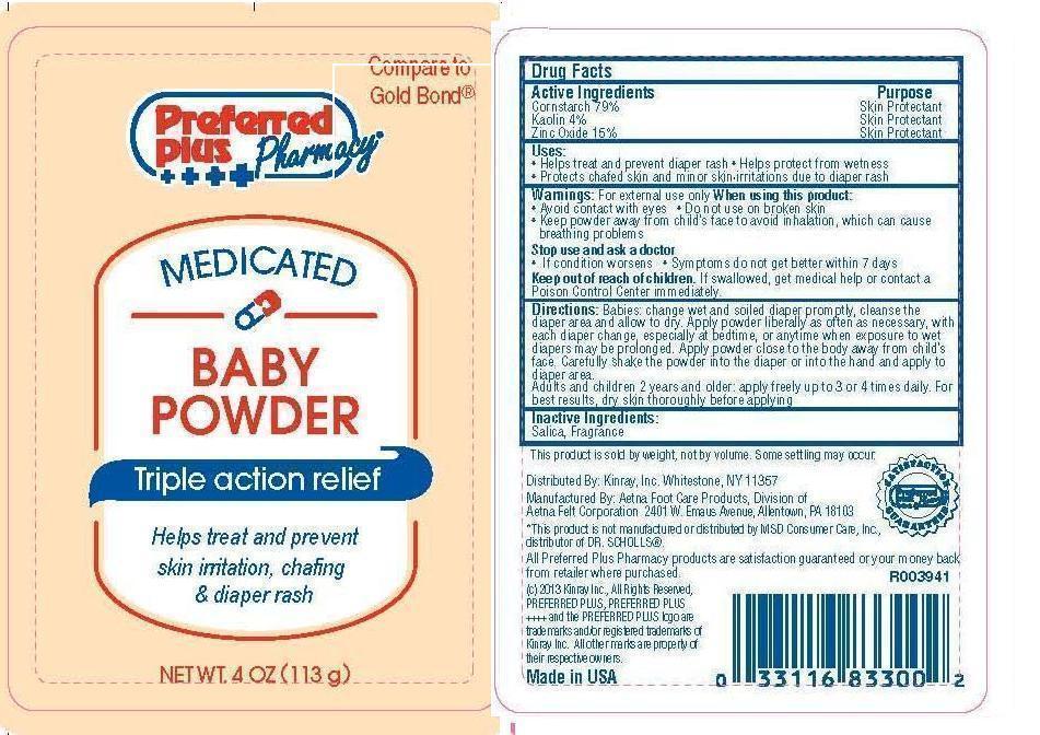 Preferred plus Medicated Baby Powder