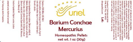 Barium Conchae Mercurius pellets