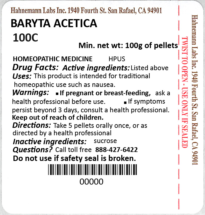 Baryta Acetica 100C 100g