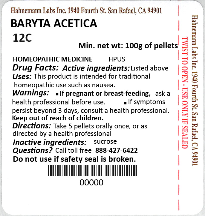 Baryta Acetica 12C 100g