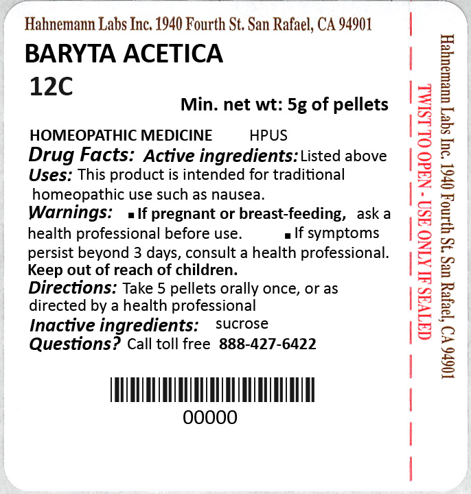 Baryta Acetica 12C 5g
