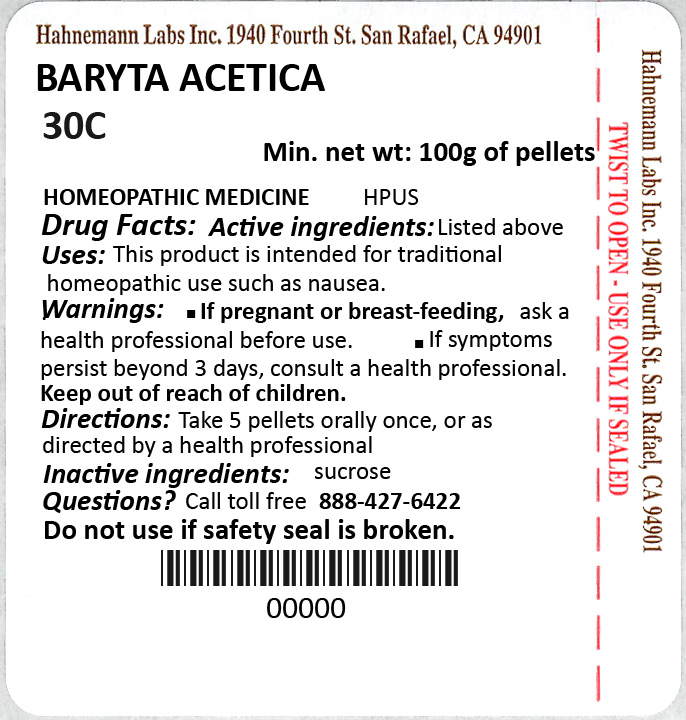 Baryta Acetica 30C 100g