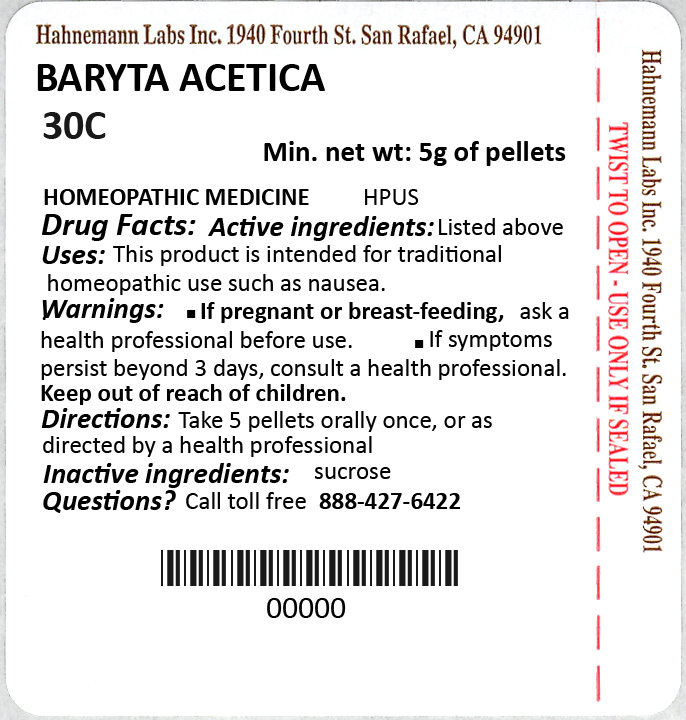 Baryta Acetica 30C 5g