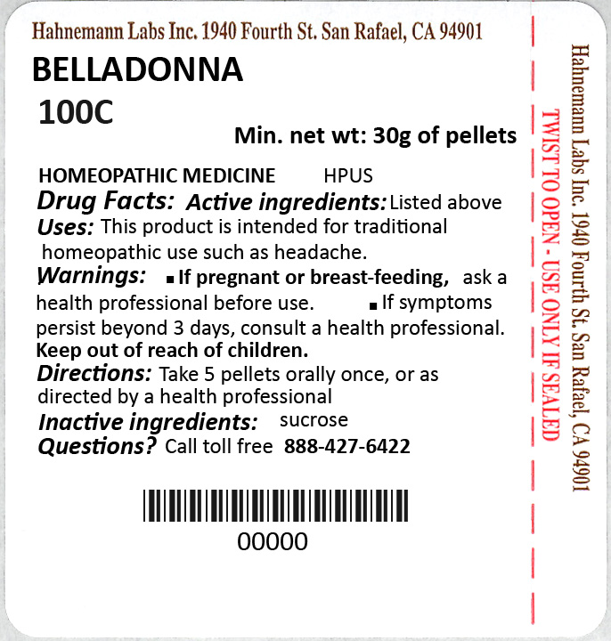 Belladonna 100C 30g