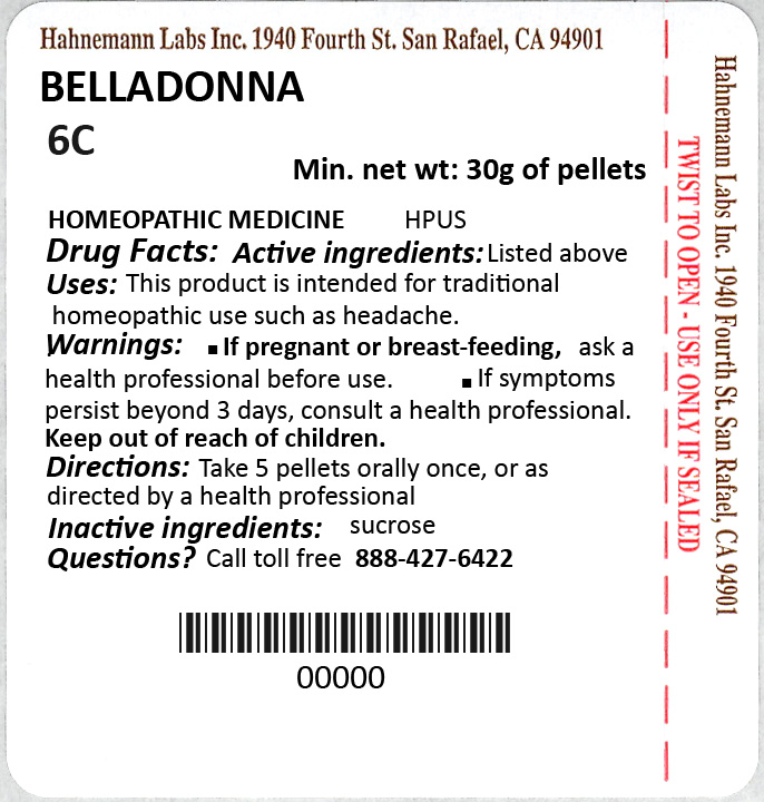 Belladonna 6C 30g