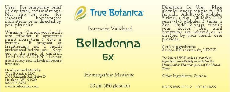 Belladonna Globule Breastfeeding