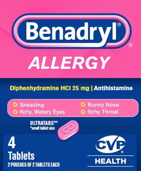 Benadryl CVP 4ct
