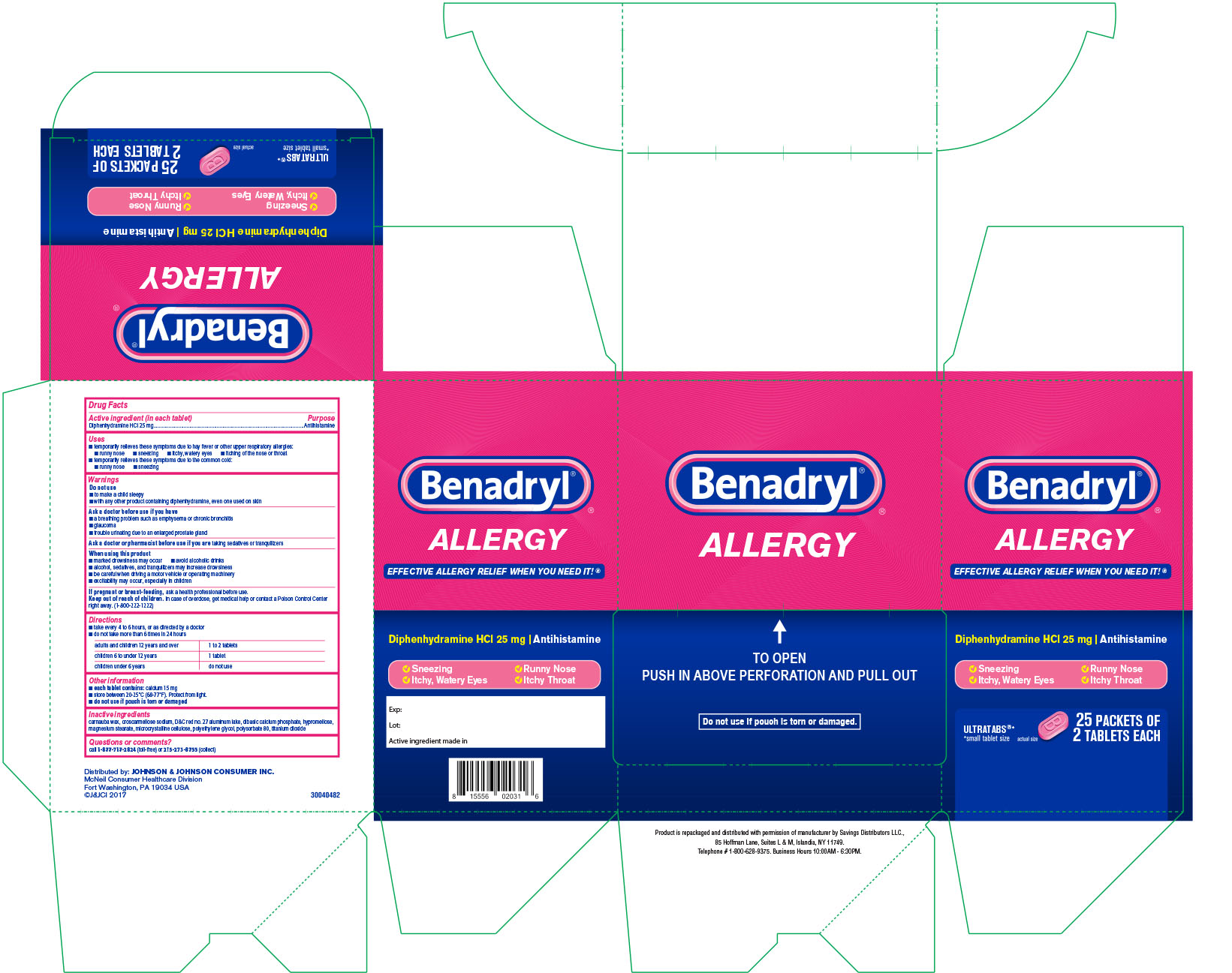 Benadryl Allergy Ultratab | Diphenhydramine Hydrochloride Tablet Breastfeeding
