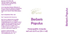 Berberis Populus Ampules