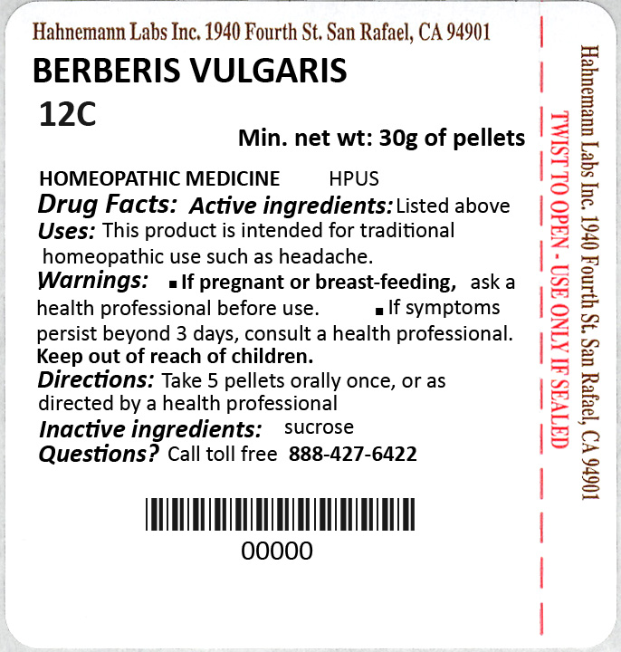Berberis Vulgaris 12C 30g