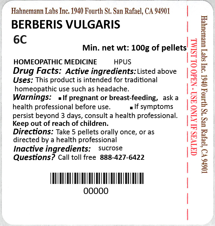 Berberis Vulgaris 6C 100g