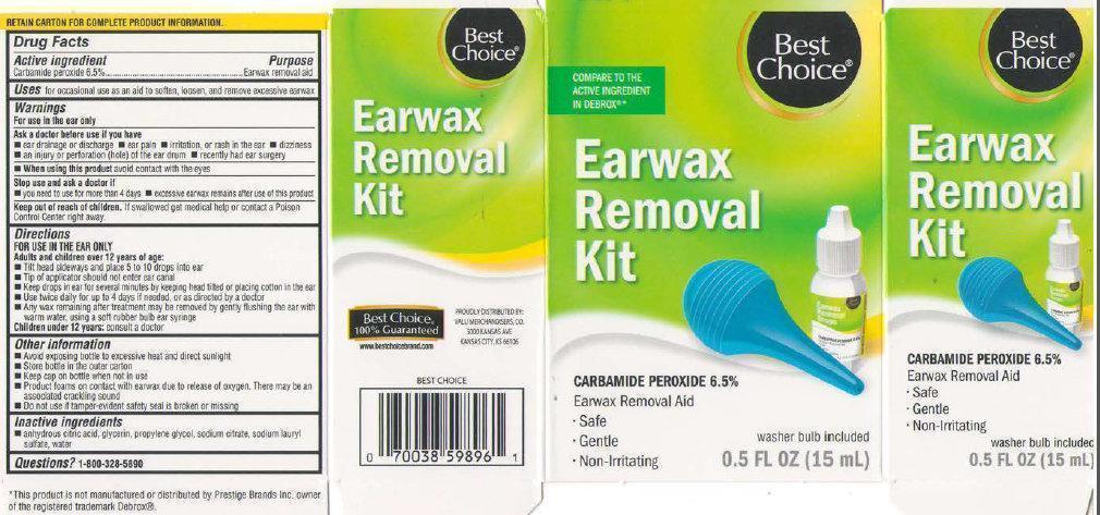 Best Choice Earwax Removal Kit | Carbamide Peroxide Liquid Breastfeeding