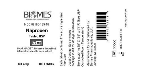 Biomes Naproxen 375 mg