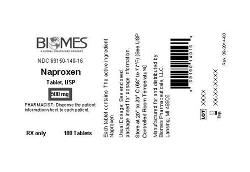 Biomes Naproxen 500 mg