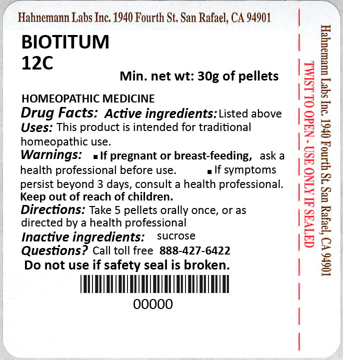 Biotitum 12C 30g
