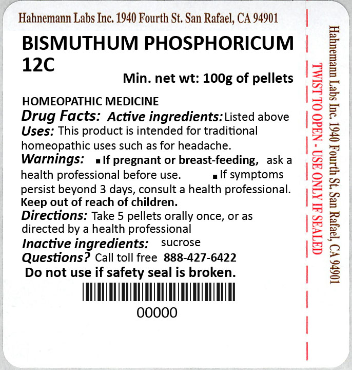 Bismuthum Phosphoricum 12C 100g