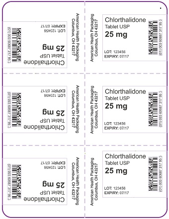 25  mg Chlorthalidone Tablet Blister, 30 UD