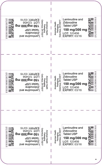150 mg/300 mg Lamivudine and Zidovudine Tablet Blister