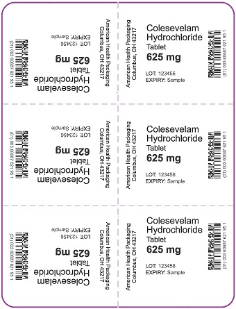 625 mg Colesevelam Hydrochloride Tablet Blister