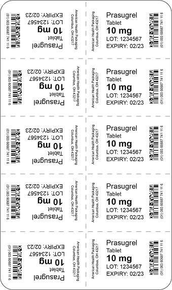 10 mg Prasugrel Tablet Blister