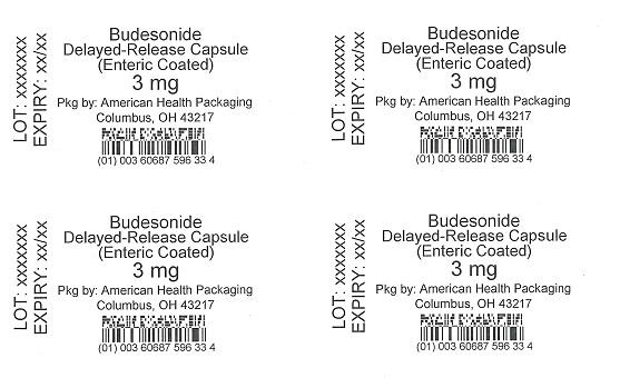 3 mg Budesonide Delayed-Release Capsule (Enteric Coated) Blister