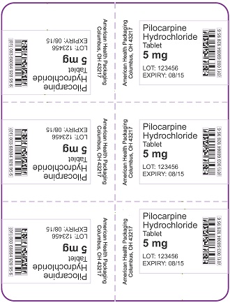 5 mg Pilocarpine Hydrochloride Tablet Blister