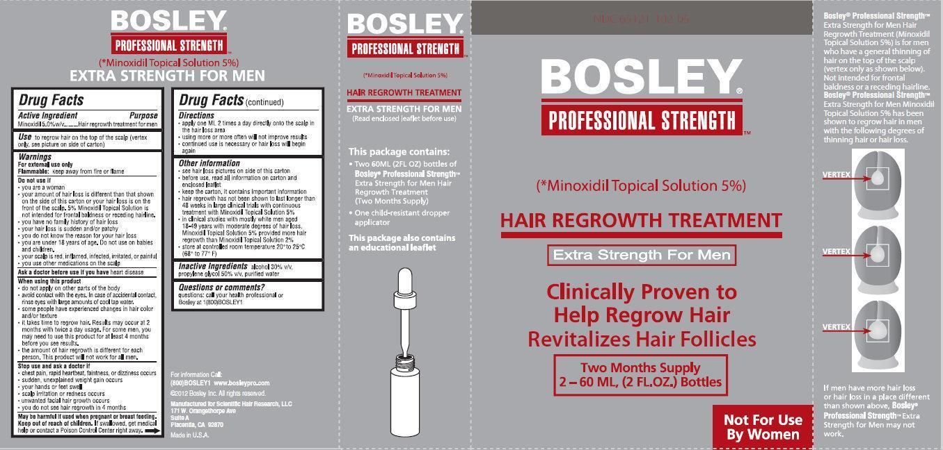 Bosley Men Label