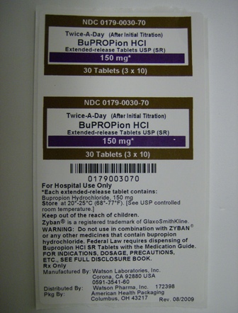 Package Label for 150mg - UD 30's
