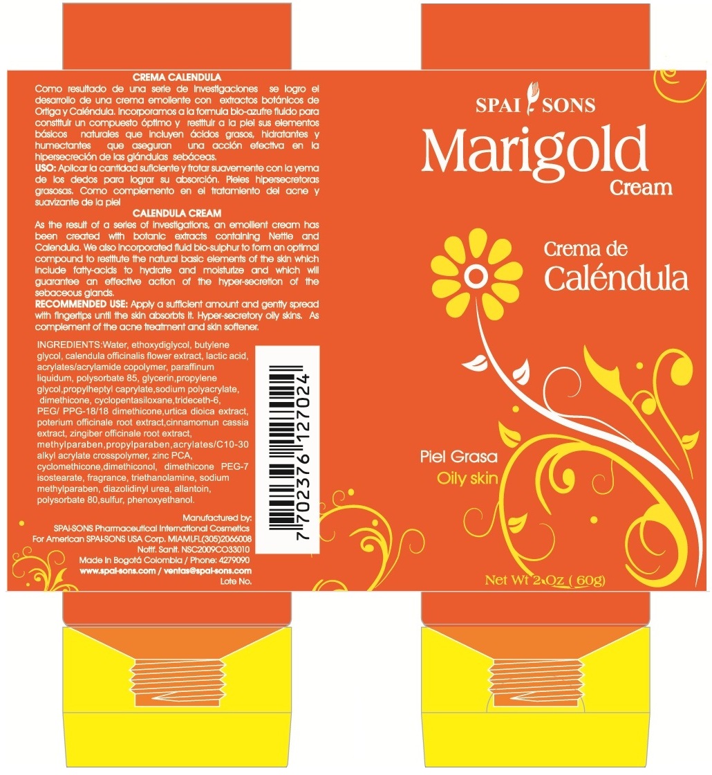Spai-sons Marigold Oily Skin | Sulfur Cream while Breastfeeding