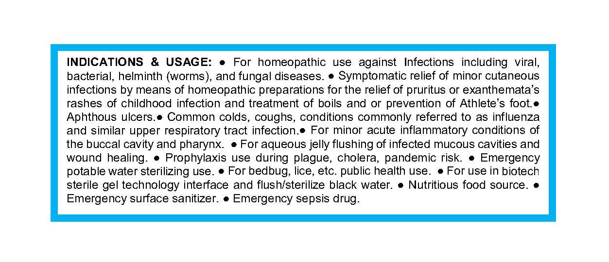 INDICATIONS & USE