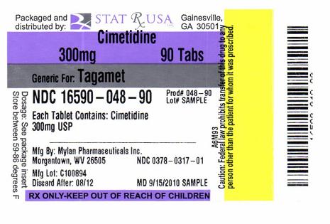 Cimetidine Label Image
