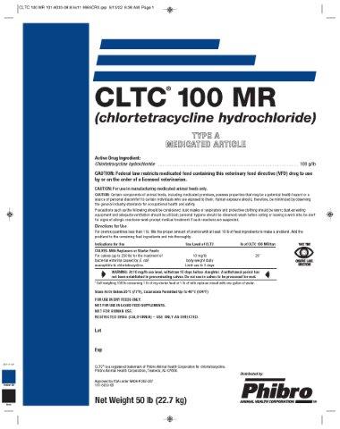 CLTC 100 Label