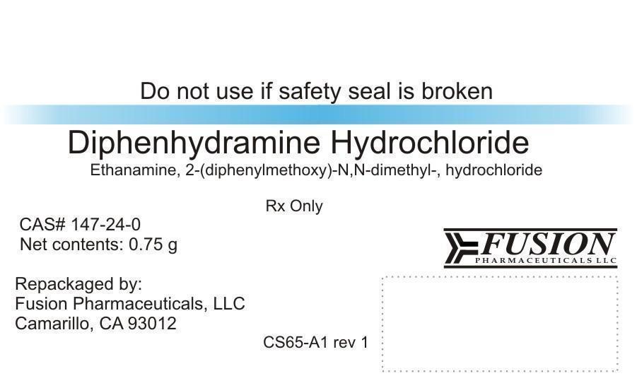 Diphenhydramine Label
