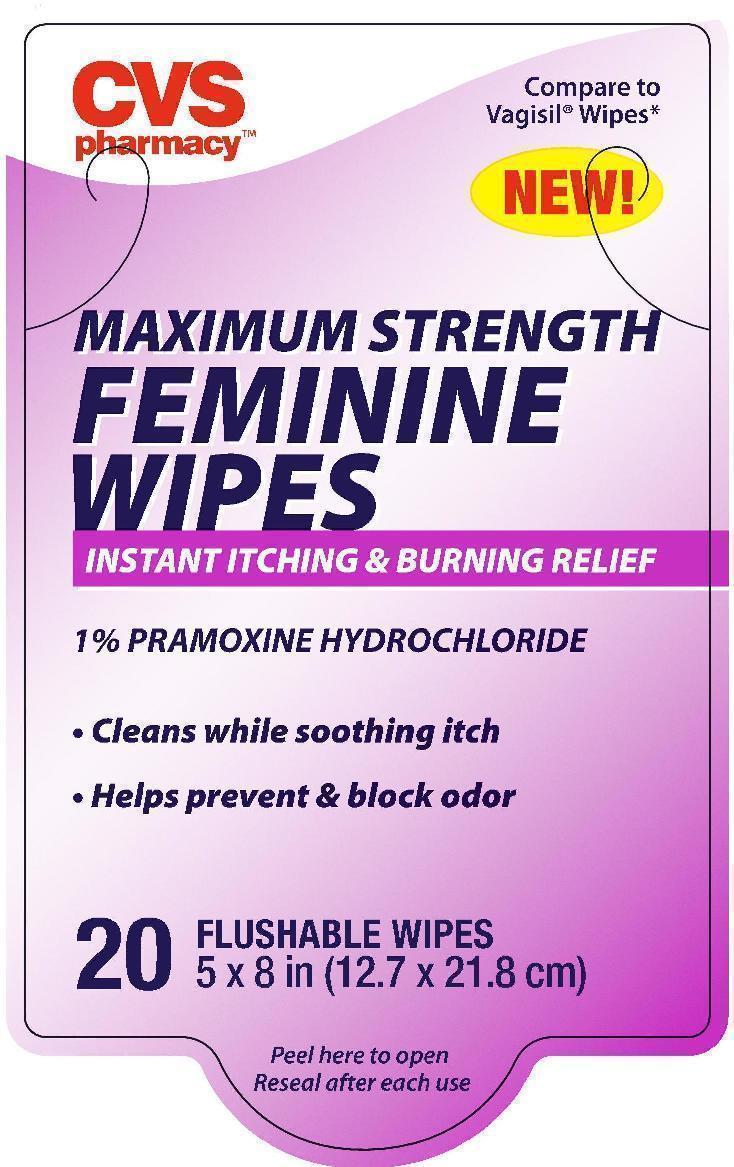 Is Cvs Pharmacy Maximum Strength Feminine Wipes | Pramoxine Hydrochloride Cloth safe while breastfeeding