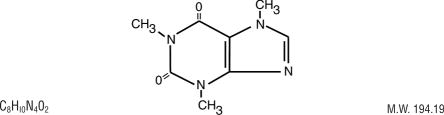 Caffeine Chemical Structure
