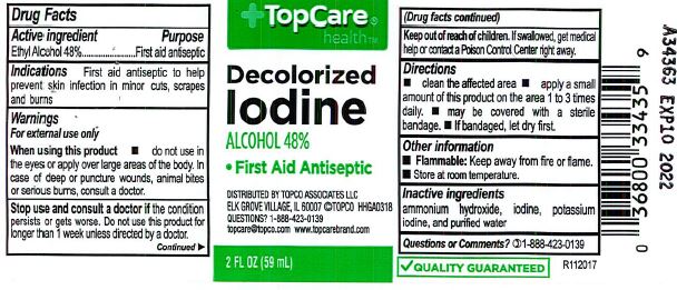 Top Care Decolorized Iodine | Ethyl Alcohol Liquid Breastfeeding