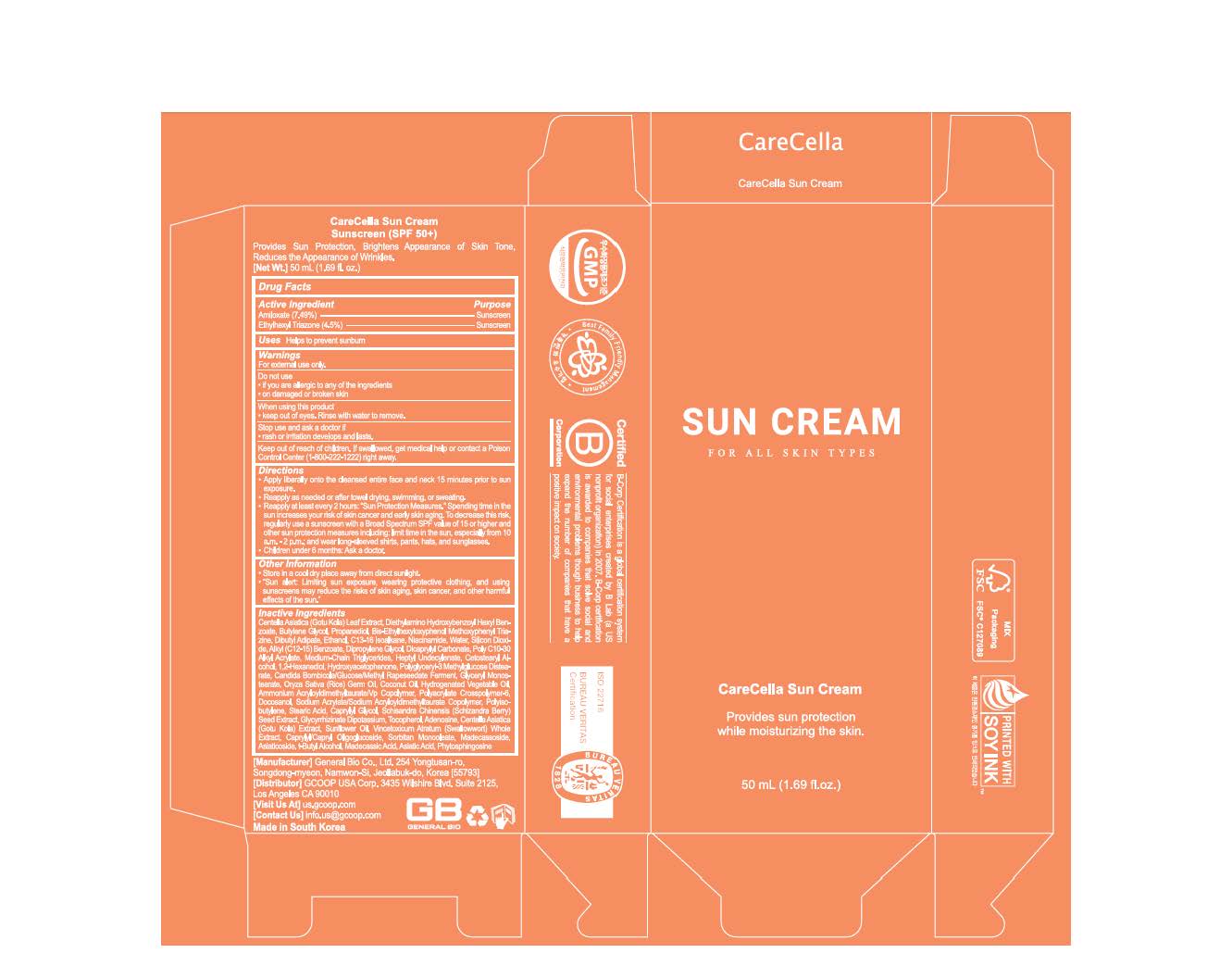 CaraCella Sun Cream