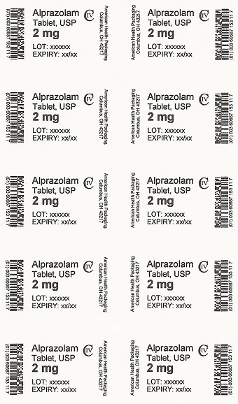 2 mg Alprazolam Tablet Blister