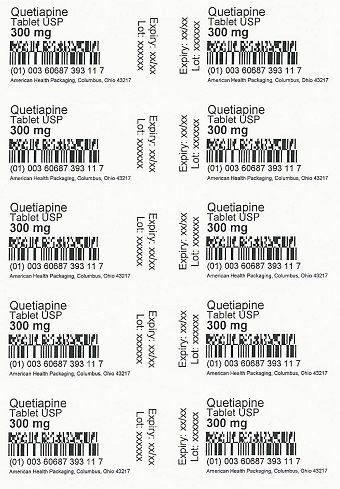 300 mg Quetiapine Tablet Blister